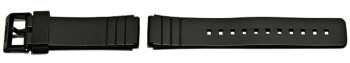 Bracelet de montre Casio p. EB-3011,MQ-58,MQ-24,résine,noire