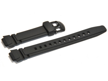 Bracelet de montre Casio pour AQ-180, W-213, résine, noire
