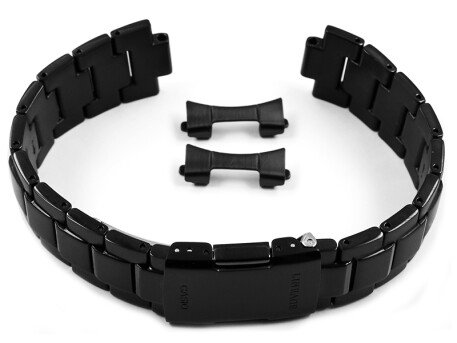 Bracelet montre Casio acier inoxydable noir LCW-M170DB...
