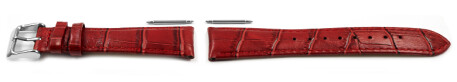 Bracelet montre Casio rouge LTP-1334L-4AF LTP-1334L-4 LTP-1334L