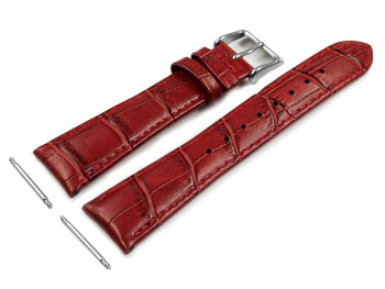 Bracelet montre Casio rouge LTP-1334L-4AF LTP-1334L-4 LTP-1334L