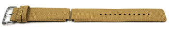 Bracelet montre Casio G-Steel tissu beige GST-B300E...