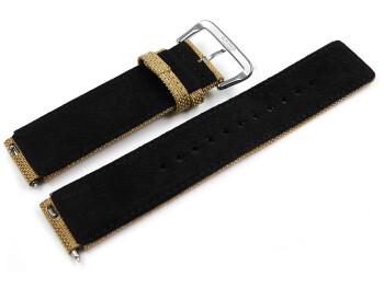 Bracelet montre Casio G-Steel tissu beige GST-B300E GST-B300 GST-B300SD