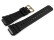 Bracelet montre Casio résine noire boucle dorée DW-5600EG DW-5600P DW-5600BBMB