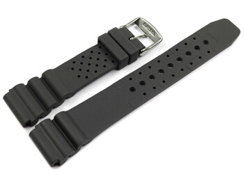 Bracelet en Silicone pour les montres de plongées gris 18mm 20mm 22mm 24mm