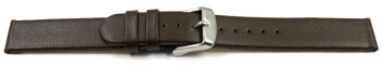 Bracelet montre végan en fibre de pomme brun foncé 12mm 14mm 16mm 18mm 20mm 22mm