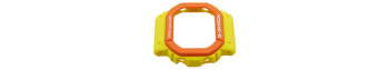 Lunette Casio DW-5610DN-9 Bezel orange et jaune