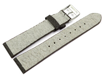 Bracelet montre Végan ananas brun foncé...