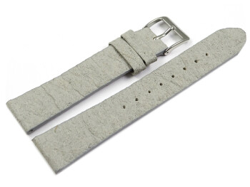 Bracelet montre Végan ananas gris 22mm Dorée