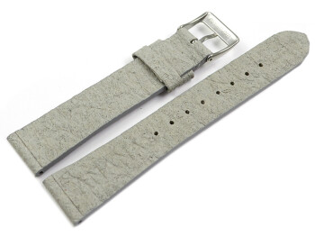 Bracelet montre Végan ananas gris 22mm Dorée