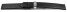 Bracelet montre boucle déployante végan en fibre de pomme noir 12mm 14mm 16mm 18mm 20mm 22mm