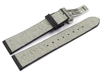 Bracelet montre boucle déployante Végan...