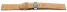 Bracelet montre boucle déployante VEGAN en liège nature 20mm Acier