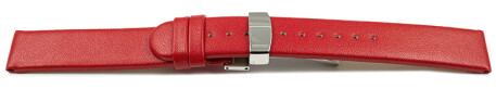 Bracelet montre boucle déployante végan en fibre de pomme rouge 12mm 14mm 16mm 18mm 20mm 22mm