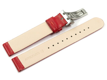 Bracelet montre boucle déployante végan en...