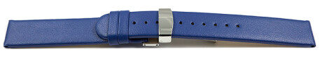 Bracelet montre boucle déployante végan en fibre de pomme bleu 12mm 14mm 16mm 18mm 20mm 22mm