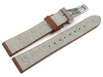Bracelet montre boucle déployante Végan...