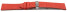 Bracelet montre boucle déployante Végan ananas rouge 14mm 16mm 18mm 20mm 22mm