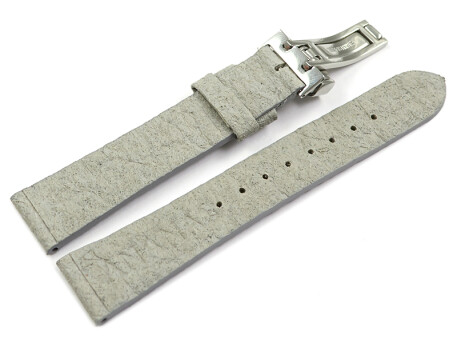 Bracelet montre boucle dployante Vgan ananas gris 14mm 16mm 18mm 20mm 22mm