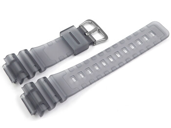 Bracelet montre Casio gris transparent pour DW-6900LS DW-6900LS-1 en résine