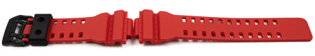 Bracelet de montre Casio résine rouge pour GA-700-4A GA-700-4AER 