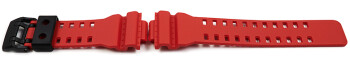 Bracelet de montre Casio résine rouge pour GA-700-4A...