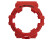 Lunette Casio résine rouge pour GA-700-4A GA-700-4AER