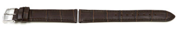Bracelet Lotus cuir marron foncé pour 18576