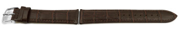 Lotus bracelet cuir marron Réf. 18219  adaptable à 15798, grain croco