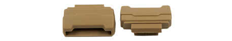 Pices de bout Casio rsine kaki pour DW-5600LU-8