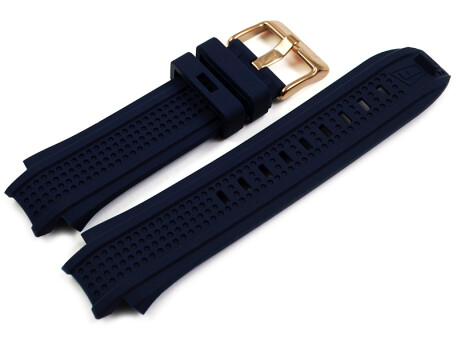 Bracelet de rechange Festina bleu F20524 bracelet montre en caoutchouc