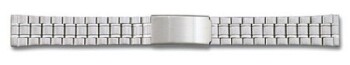Bracelet montre en acier inox plié - 12 mm, 14 mm, 16 mm