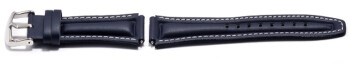 Bracelet montre Casio p.EFA-113L-1A2V,cuir,bleu, surp....