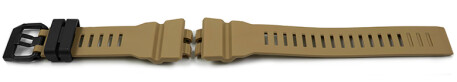 Bracelet montre Casio résine beige GBD-800UC-5 GBD-800UC