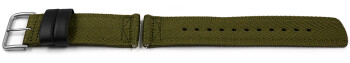 Bracelet Casio textile vert Pro Trek PRW-6600YB-3