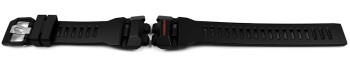Bracelet montre Casio G-Squad résine noire écriture rouge...