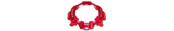Lunette Casio G-Squad rouge transparent GBD-100SM-4A1...