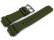 Bracelet montre Casio vert DW-5600M-3 DW-5600M  en résine