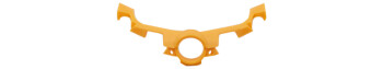 Lunette Casio 9H jaune orange pour GBD-H1000-1A4  en résine
