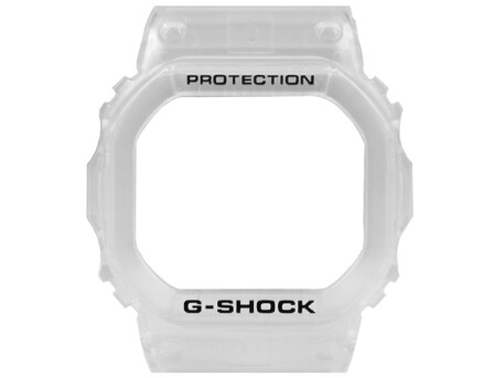 Lunette Casio Skeleton G-Shock pour DW-5600SKE-7ER DW-5600SKE en résine transparente