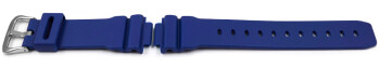 Bracelet de montre Casio résine bleue DW-9052-2V...