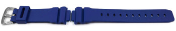 Bracelet de montre Casio résine bleue DW-9052-2V DW-9052-2 DW-9052
