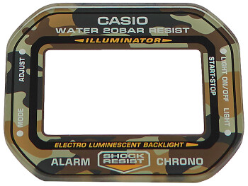 Verre de montre Casio verre minéral DW-5610SUS-5...