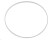Anneau de joint Casio Bague blanche pour les verres de montres ECW-M300 ECW-M300E ECW-M300EDB