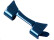 PIÈCE DE BOUT Festina bleu pour bracelet en acier pour F16864