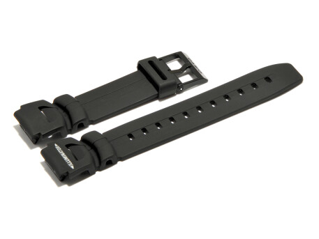 Bracelet de montre Casio pour WS-300-1, WS-300-7, résine,noire