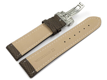 Bracelet montre boucle déployante rembourré...
