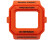 Lunette Casio orange DW-D5500MR-4  Bezel en résine