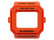 Lunette Casio orange DW-D5500MR-4  Bezel en résine