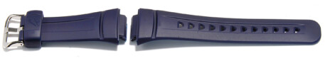 Bracelet montre Casio pour G-2900F-2V, résine, bleu foncé